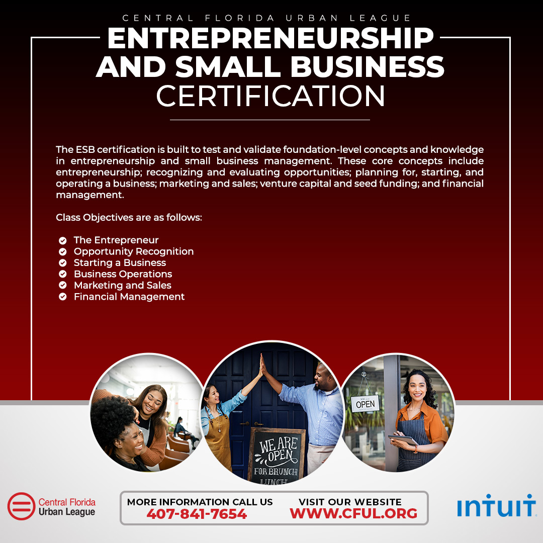 Entrepreneurship business certification small esb